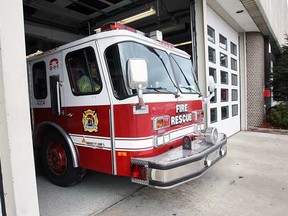 A Windsor fire truck is seen in this file photo.