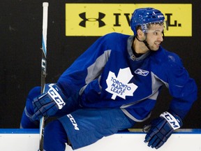 Nazem Kadri has started skating and could return from a knee injury very soon. (Peter J. Thompson/National Post)
