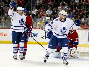 Phil Kessel is aiming to score 40 goals this season. Richard Wolowicz/Getty Images