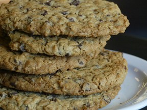 A stack of chocolate chip cookies is pictured in this September 2006 file photo. (By Nic Hume/Victoria Times Colonist)