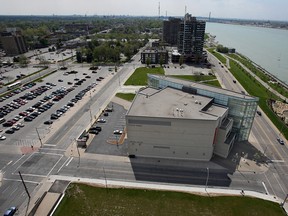 An aerial view of the Art Gallery of Windsor is seen in this May 2009 file photo. (Nick Brancaccio / Windsor Star files)
