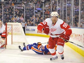 Niklas Kronwall is seen in this file photo. (Shaughn Butts/Edmonton Journal)