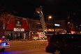 Windsor firefighters on the scene of an incident at The Blind Dog at 671 Ouellette Avenue shortly before 3 a.m. on Nov. 9, 2011. (Jesse Lambert/Special to The Star)