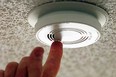 A smoke alarm is seen in this file photo. (Photo By: Mikael Kjellstrom)
