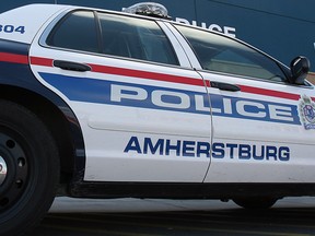 An Amherstburg police cruiser is pictured in this October 2008 file photo.