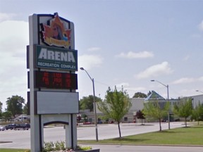 Tecumseh Arena, seen in this image from Google Maps
