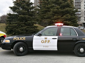 A black and white OPP cruiser is seen in this 2007 file photo.