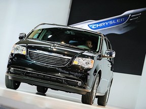 Chrysler Town and Country. Photo by Stan Honda/AFP/Getty Images.