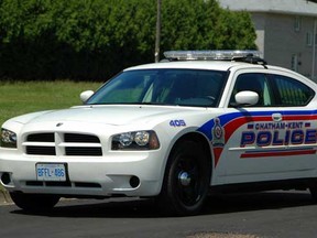 A Chatham-Kent police cruiser is pictured in this file photo.