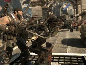 Screengrab  from Gears of War 3. (Handout Photo: Microsoft Corp.)