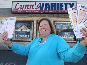 Lynn Durfy, owner of Lynn's Variety in Amherstburg, is seen in this file photo. (Photo By: Dan Janisse)