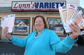Lynn Durfy, owner of Lynn's Variety in Amherstburg, is seen in this file photo. (Photo By: Dan Janisse)
