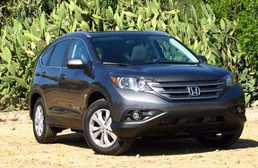 Production of crossovers, like the Honda CR-V, are powering the auto industry in Canada.