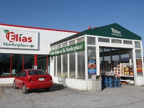 Exterior of the Elias Marketplace on Tecumseh Road East in Windsor, Ont. Wednesday, Jan. 4, 2012. The store is going out of business. (DAN JANISSE/The Windsor Star)