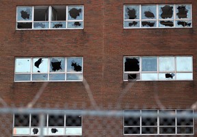 The dilapidated Grace hospital site is seen on Tuesday, Jan. 31, 2012. (Photo By: Nick Brancaccio)