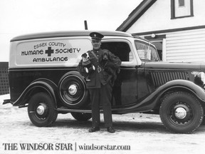 Essex County Humane Society Ambulance. (The Windsor Star-FILE)