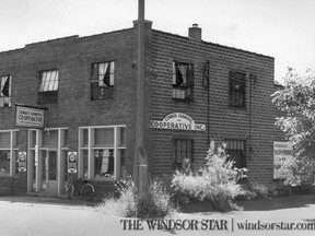 Comber,Ont.-July 6/1946- Offices of the Comber Farmers' Co-Operative in Comber. (The Windsor Star-FILE)