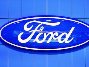 Ford Motor Co. is recalling 33,021 C-Max hybrid cars because they may not adequately protect occupants' heads in a crash. (AFP/Getty Images)