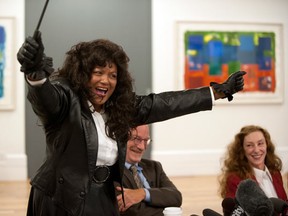 Dominatrix Terri-Jean Bedford (L), York University professor Alan Young and Valerie Scott (R), executive director of Sex Professionals of Canada are seen in this file photo. (Sarah Dea/For Postmedia News)