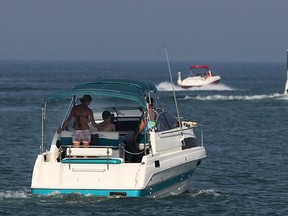 In this file photo, boats head out near Sandpoint Beach in Windsor. (Photo By: Dan Janisse)