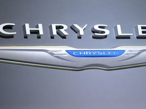 The Chrysler logo is seen in this file photo. (Karen Bleier/AFP/Getty Images)