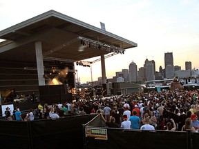 WINDSOR, ONT.: JUNE 3, 2011 -- Fans take in the sounds of Danko Jones during last year's Beaverfest at the festival plaza on the waterfront in Windsor on Friday, June 3, 2011.              (TYLER BROWNBRIDGE / The Windsor Star)