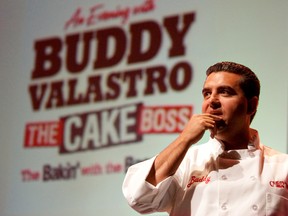Buddy Valastro, a.k.a. Cake Boss, greets a crowd in Montreal in Sept. 2010.