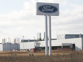 The Ford Essex Engine Plant is seen in this 2010 file photo.
