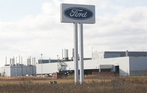 The Ford Essex Engine Plant is seen in this 2010 file photo.