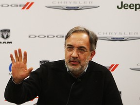 Sergio Marchionne, CEO of Chrysler Group and Fiat SpA, is seen at Cobo Hall in Detroit in this January 2012 file photo.