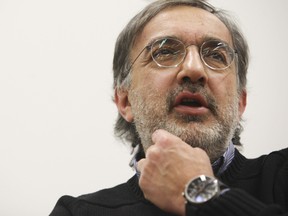 Sergio Marchionne at the Geneva International Motor Show on March 6, 2012.