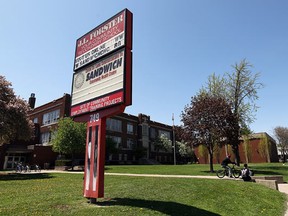 J.L. Forster secondary school in Windsor is pictured on Monday, May 9, 2011. (TYLER BROWNBRIDGE / The Windsor Star)