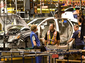 A 2008 file photo of the Ford factory in Oakville, Ont. (Norm Betts / Bloomberg News)