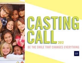 Your kid could be the next face of Gap! Submit a photo today. http://gap.us/CastingCall (CNW Group/Gap Canada)