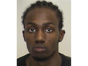 Homicide suspect Reco Stewart, 17, of Toronto, is being sought by Toronto police. Investigators believe Stewart fatally shot Jaivoan Cromwell, 19, formerly of Windsor, on the night of April 12, 2012. (Image courtesy of Toronto police)