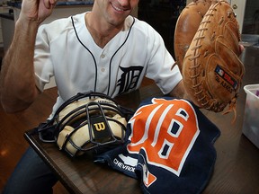 In this 2006 file photo, former Detroit Tiger Joe Siddall of Windsor, Ont., has many memories of his days with the Major League team and remained active as a batting practice catcher during home games. Siddall was in the stands when the Tigers captured the American League championship with a four game sweep of the Oakland Athletics. (Nick Brancaccio/The Windsor Star)