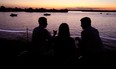 Enjoying wine at the Shores of Erie International Wine Festival. (Tyler Brownbridge/The Windsor Star)