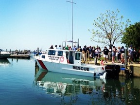 Colchester Search and Rescue Boat.