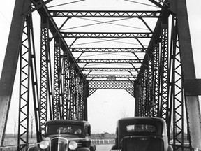 River Canard,Ont. The original River Canard Bridge. (The Windsor Star-FILE)