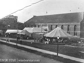 A carnival on Ouellette Ave. across from the downtown Armouries between Park St. and University Ave. (The Windsor Star-FILE)