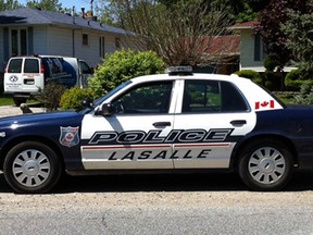 Fiile photo of a LaSalle police cruiser. (Jason Kryk / The Windsor Star)