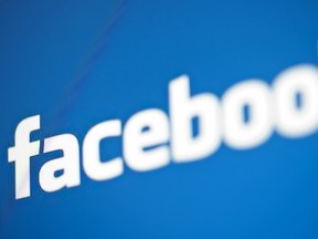 The logo of social media giant Facebook is seen in this file photo. (Brendan Smialowski / AFP / Getty Images)