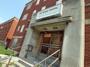 The old Grace Hospital site in Windsor, Ont. is seen in this May 28, 2012 photo. (Tyler Brownbridge / The Windsor Star)