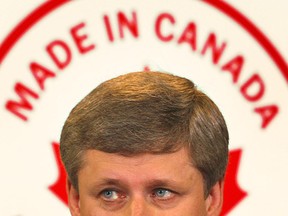 Prime Minister Stephen Harper is seen in this file photo. (Jason Kryk/The Windsor Star)