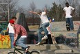 Teens frolic at the Forest Glade Skate Park in Windsor, Ont. in this 2007 file photo. (Dan Janisse / The Windsor Star)