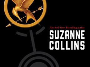 Undated handout photo of the cover of the book, The Hunger Games, by Suzanne Collins.