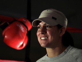 Portrait of boxer Mary Spencer who is off to the 2012 Olympics to represent Canada. (JASON KRYK/The Windsor Star)