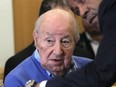 Manuel 'Matty' Moroun, the billionaire owner of the Ambassador Bridge, is seen in a Detroit courtroom in this March 2012 file photo. (Dan Janisse / The Windsor Star)