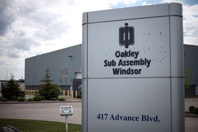 Oakley Sub Assembly Windsor in Lakeshore is pictured in this file photo.