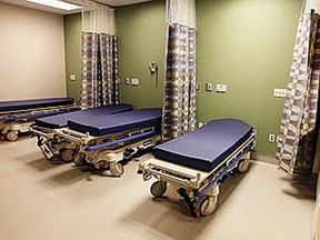 The electro-convulsive therapy suite at Windsor Regional Hospital sits empty in Windsor, Ont., on Wednesday, May 9, 2012. (TYLER BROWNBRIDGE / The Windsor Star)